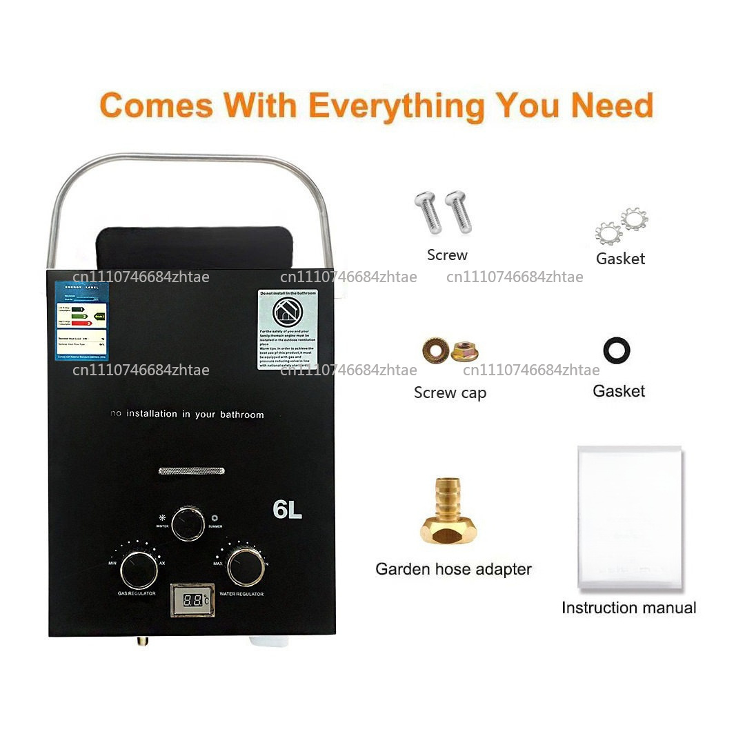 Calentador de Agua Instantáneo - Outdoor Camping Water Heater reseña y precio