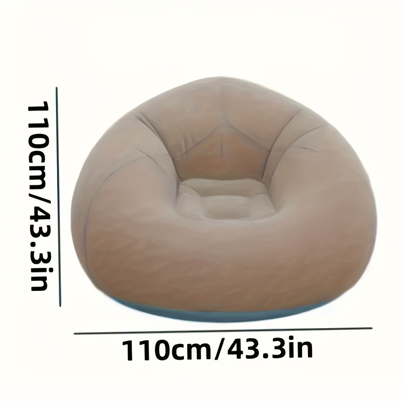 Sofá inflable flocado de PVC,  - Outdoor Camping Hammock Chair reseña y precio